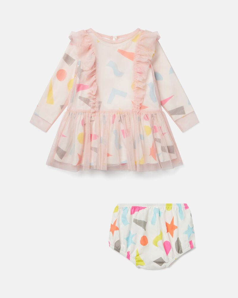 Sticker Tulle Dress and Bloomers